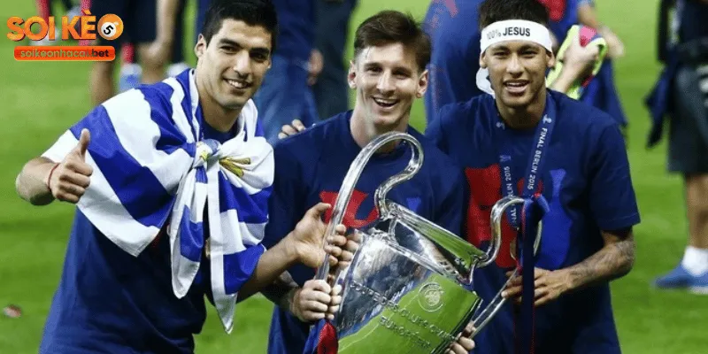 Chinh phục châu Âu cùng Barcelona của Neymar