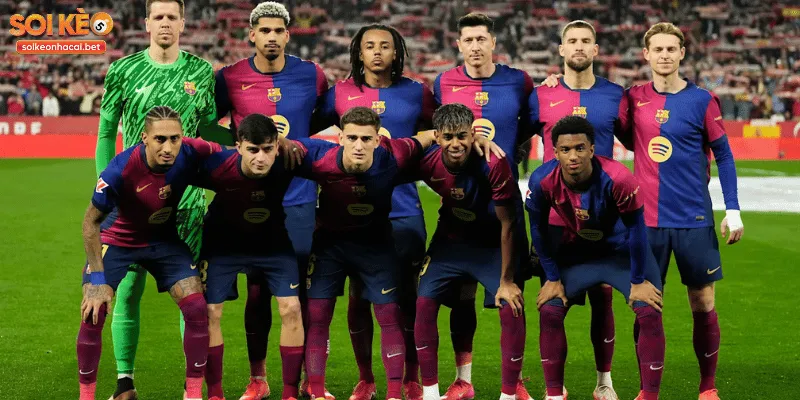 Đội hình dự kiến Barcelona