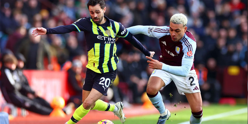 Manchester City vs Aston Villa được đánh giá khá cân bằng
