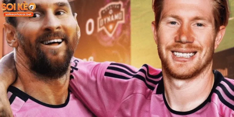 Messi giúp đỡ trong việc lôi kéo De Bruyne