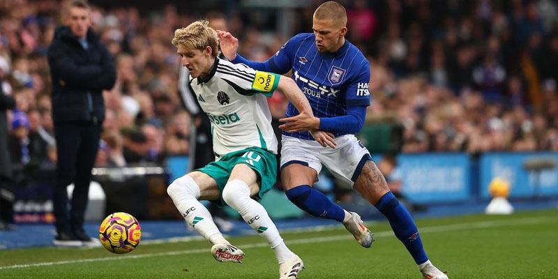 Newcastle vs Ipswich Town đang có thành tích kèo không tệ