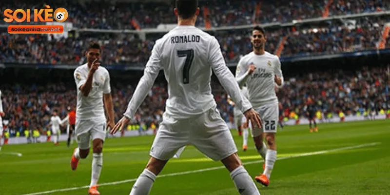 Những trận đấu có Ronaldo và biến động tỷ lệ kèo