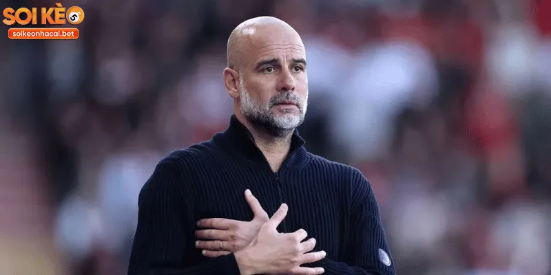 Phản ứng từ Man City và Pep Guardiola